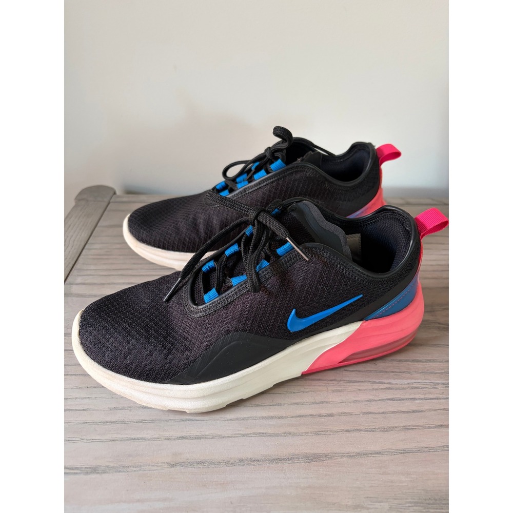 Nike Air Max 270 RT Black Pink Blue Sneakers CN2165-001 Womens Size 7